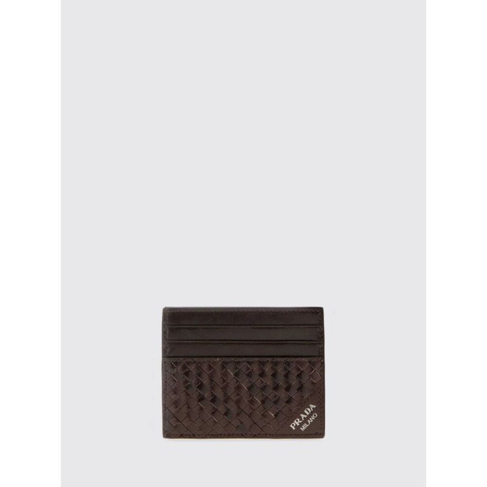 Prada Wallet Men Brown